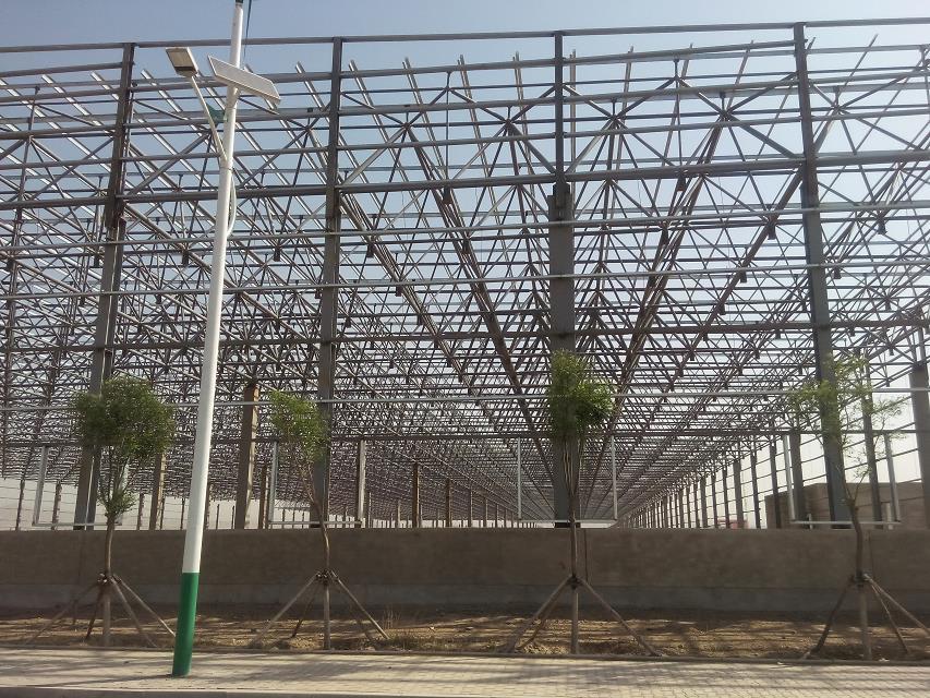 合肥汽车工业厂房网架