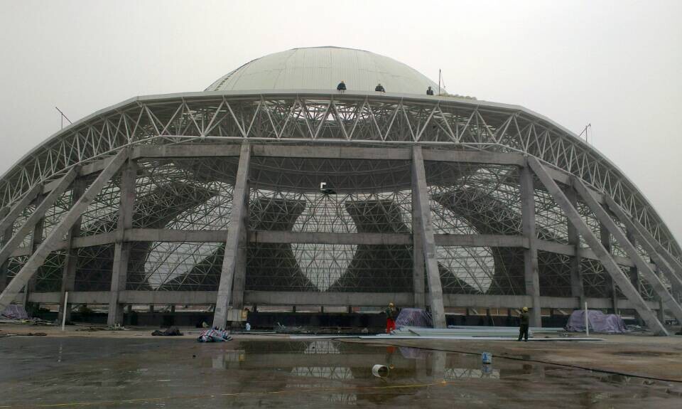 合肥温泉馆网架工程