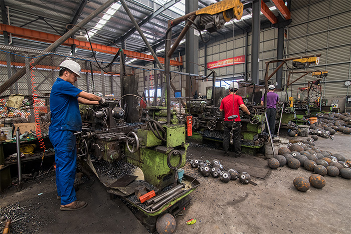 合肥网架配件车间